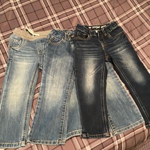 Lot of Toddler Jeans Size 3T